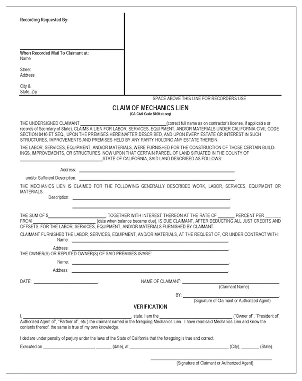 California Lien Laws and Other Construction Claim Remedies inar